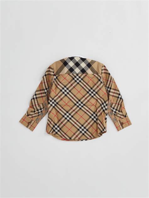 camicia burberry bimbo prezzo|Burberry Kids Collezione Bambini e Neonati .